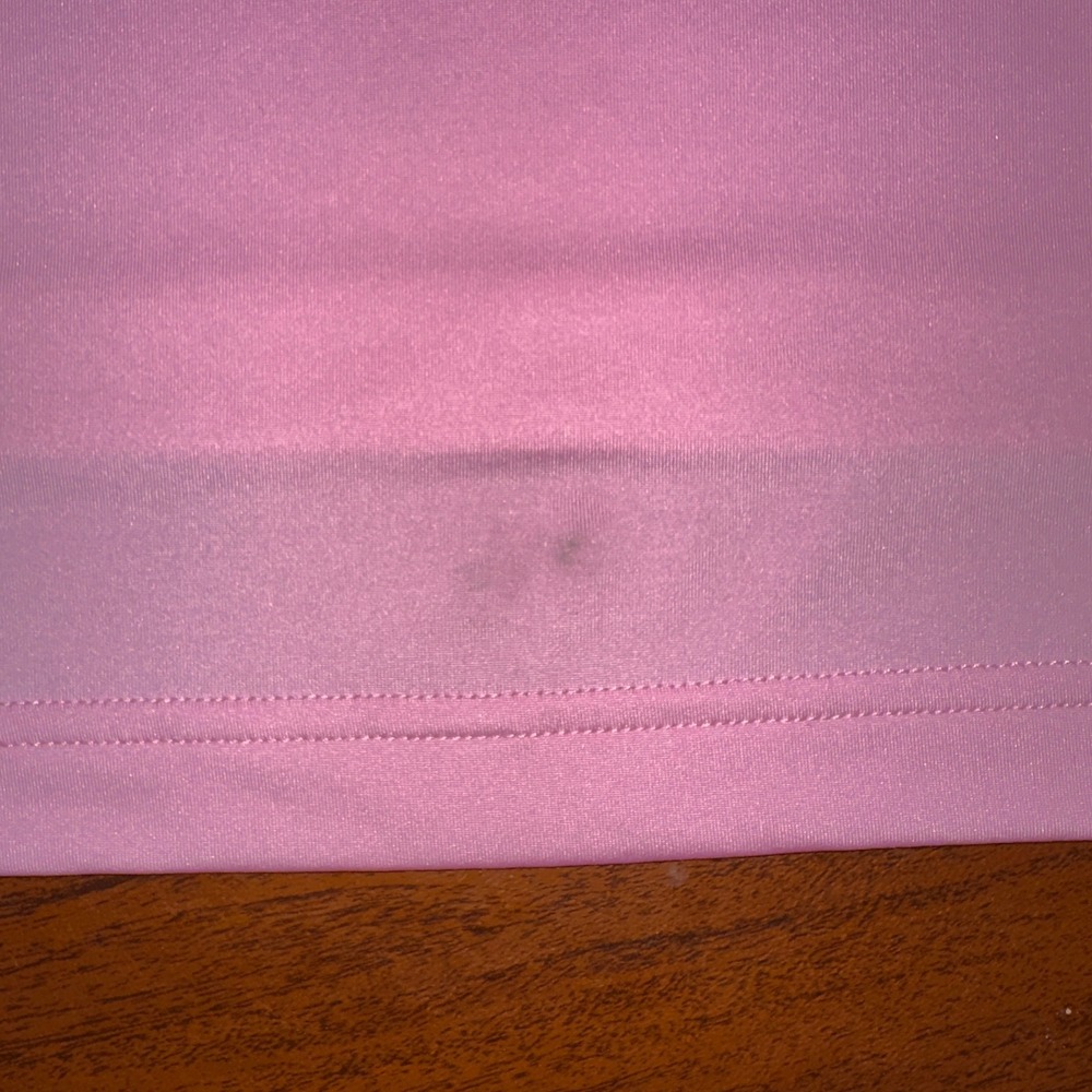 Peter Millar Summer Comfort Pink Golf Polo Shirt Mens XL Embroidered Flag Logo - Picture 6 of 12